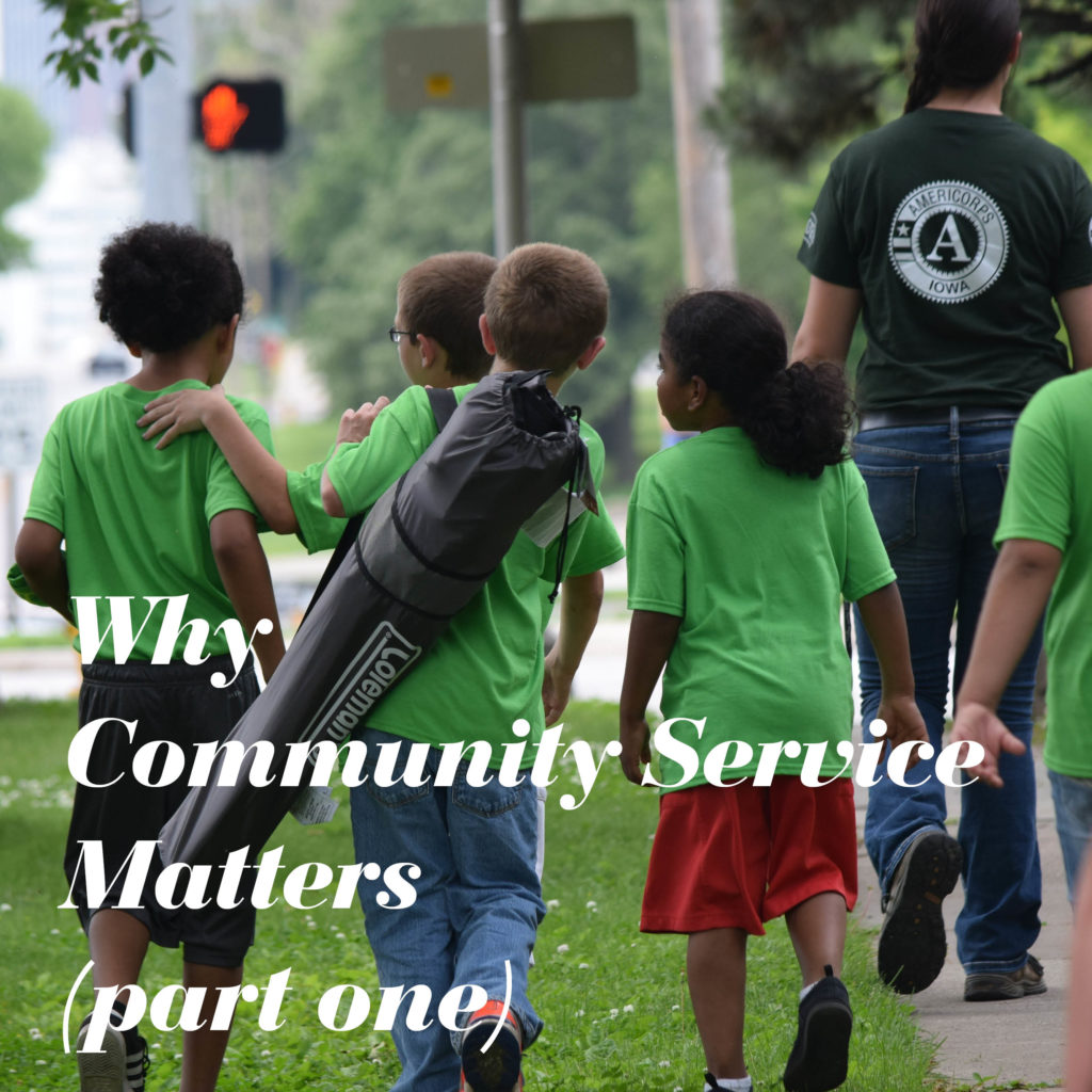 Why Community Service Matters (Part 1) Community Engaged Learning